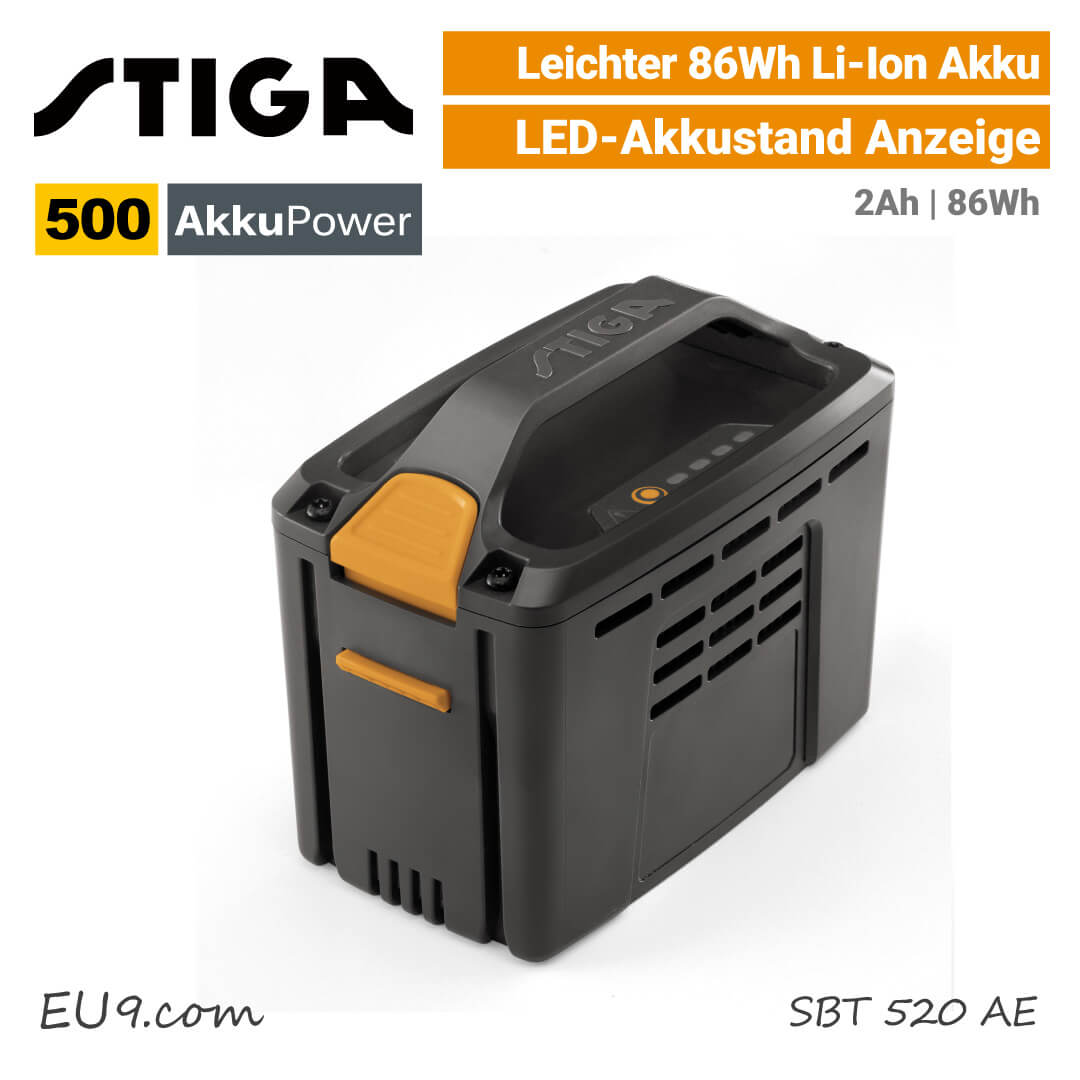 Neu 2020 Stiga Sbt 520 Ae Akku 500 Akkupower Jetzt Kaufen