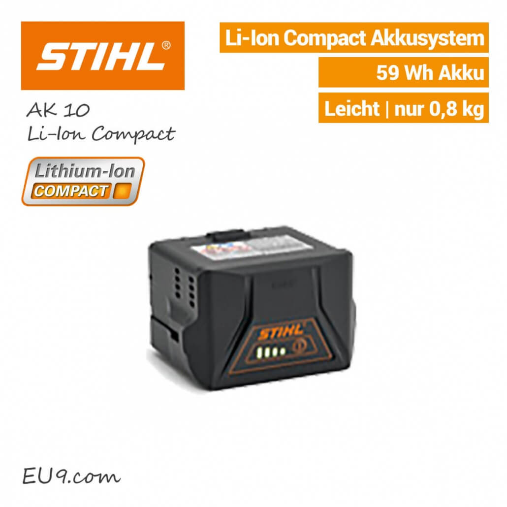 Аккумулятор stihl ak 10