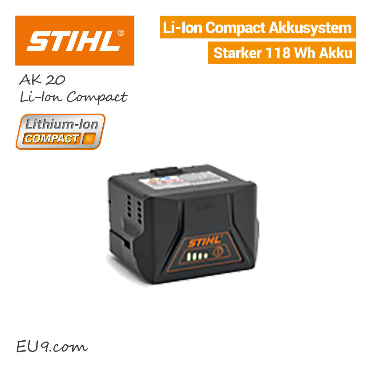 Аккумулятор stihl ak 20